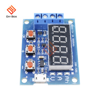 ZB2L3 DC4.5-6V 18650 Li-ion Tester pojemności baterii litowej z 2 rezystorem akcesoria miernik pojemności akumulatora Tester rozładowania 4